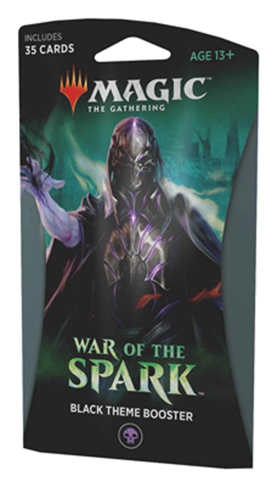 Magic The Gathering War Of The Spark Theme Booster Pack - Black