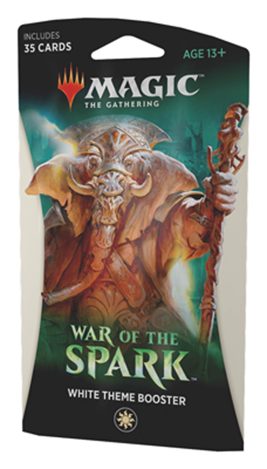 Magic The Gathering War Of The Spark Theme Booster Pack - White