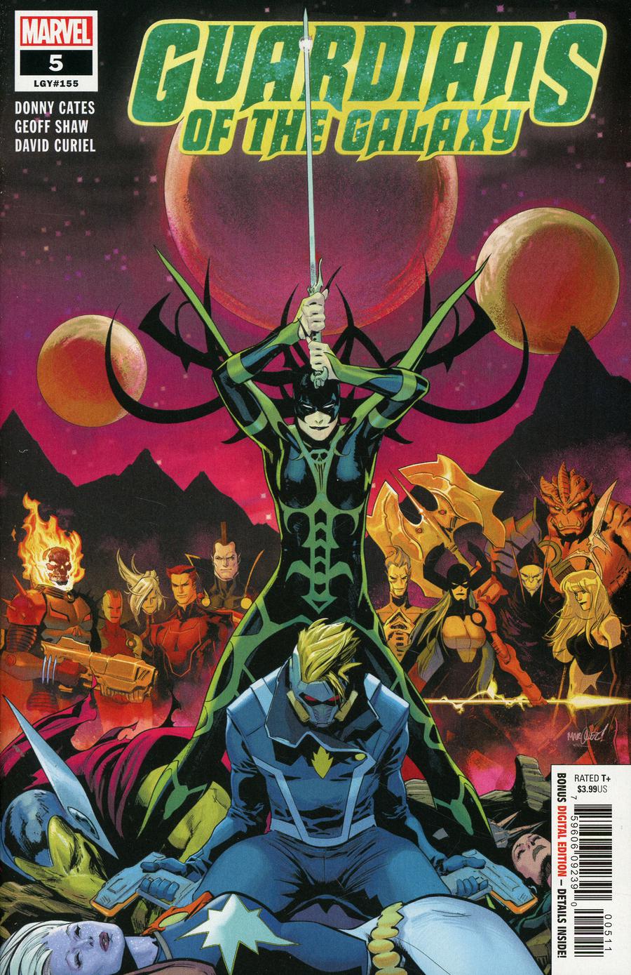 Guardians Of The Galaxy Vol 5 #3 Cover C 2nd Ptg Variant Geoff Shaw Cover