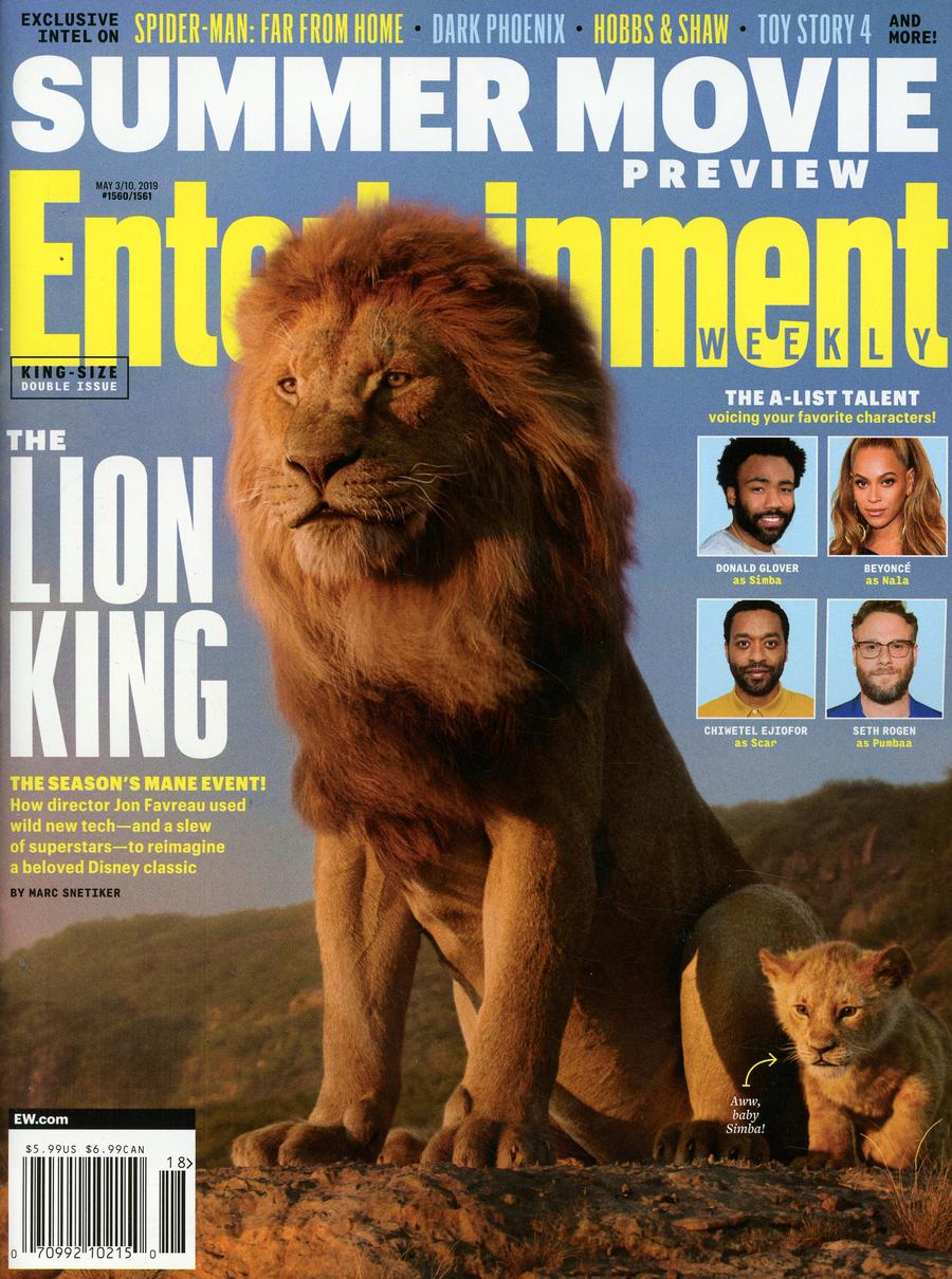 Entertainment Weekly #1560 / #1561 May 3 / 10 2019