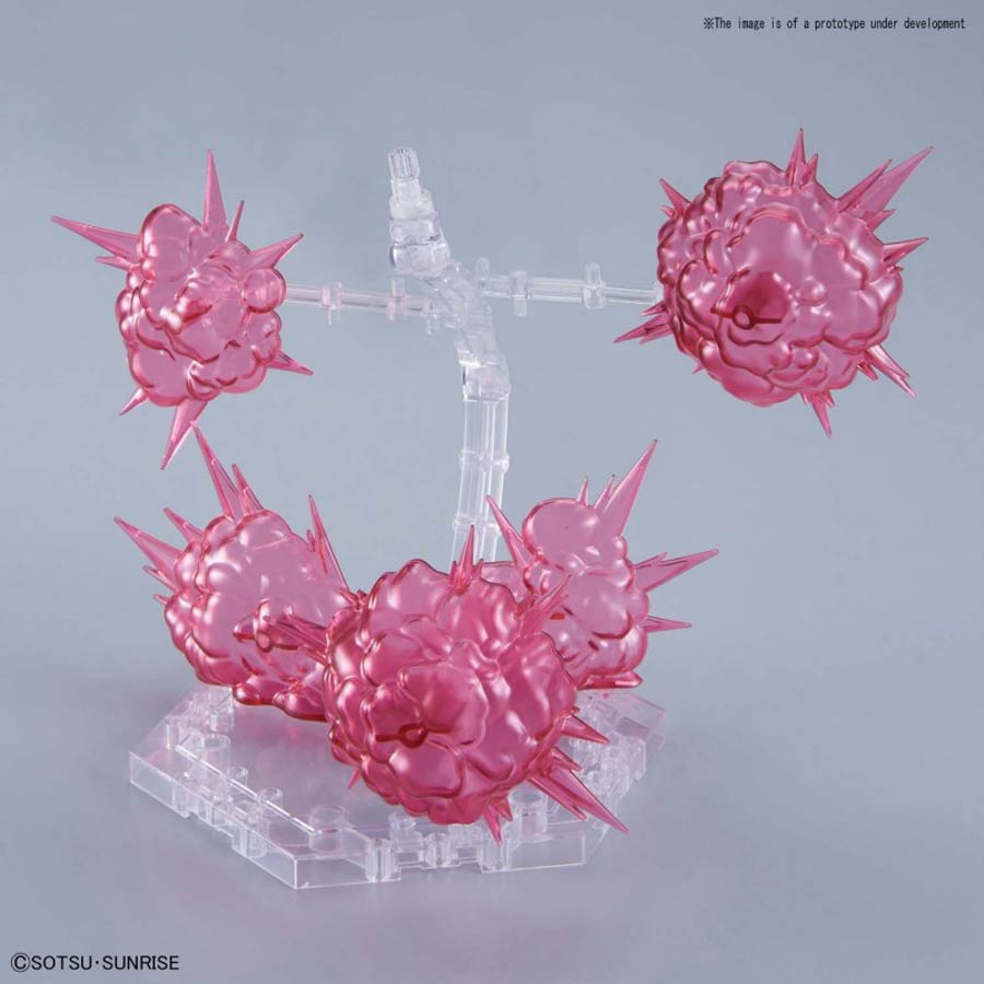 Figure-Rise Effect Kit -  Box Of 12 Units - Burst Effect (Space Pink)