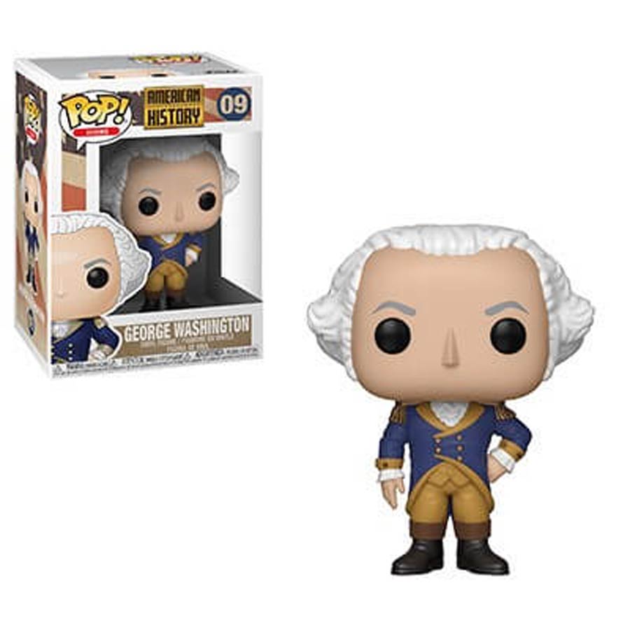 POP Icons 09 American History George Washington Vinyl Figure