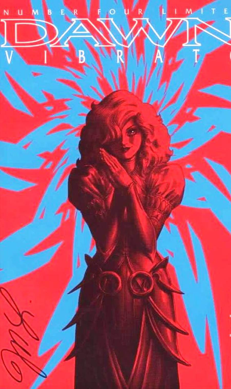 Dawn #4 Cover C Vibrato Cover Signed Without Certificate