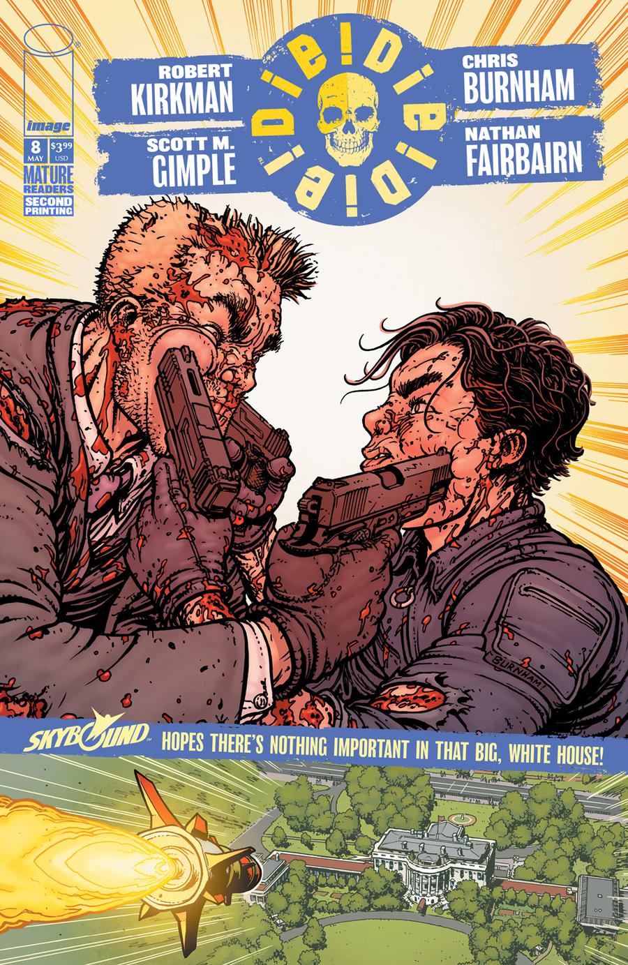 Die Die Die #8 Cover B 2nd Ptg Variant Chris Burnham Cover