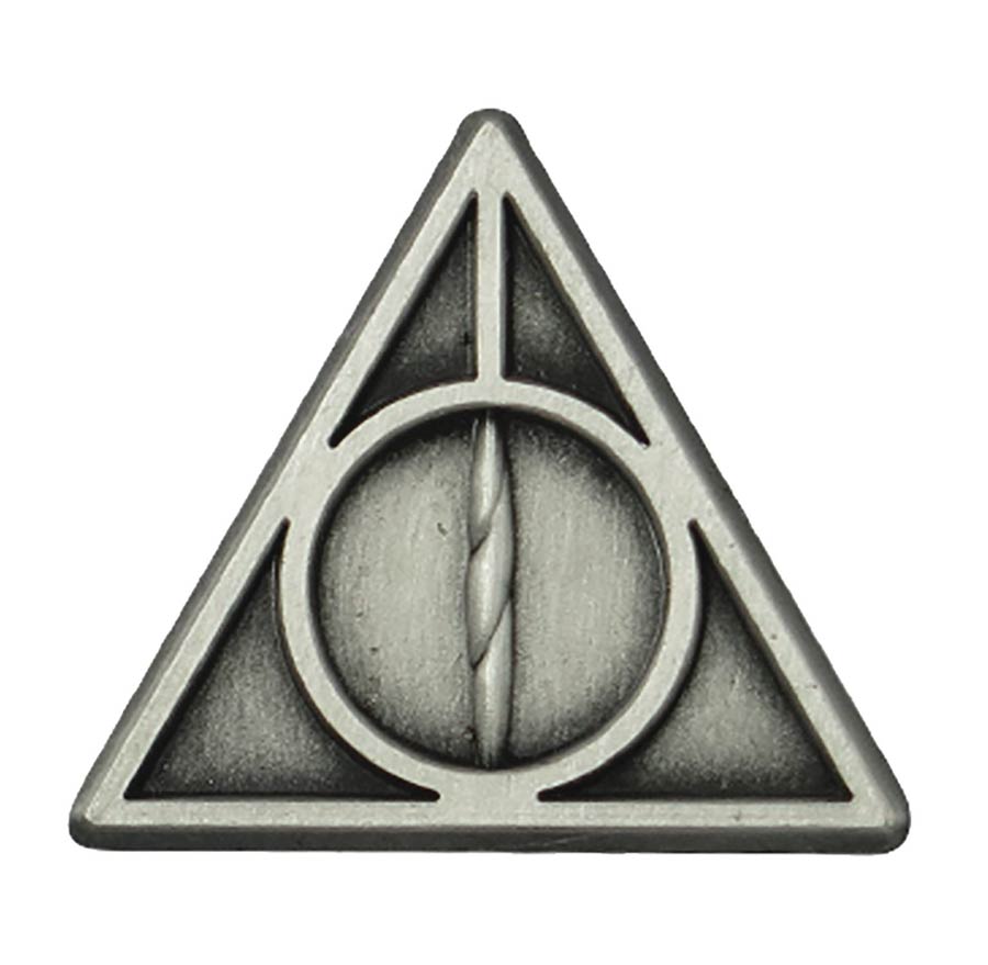 Harry Potter Deathly Hallows Pewter Lapel Pin