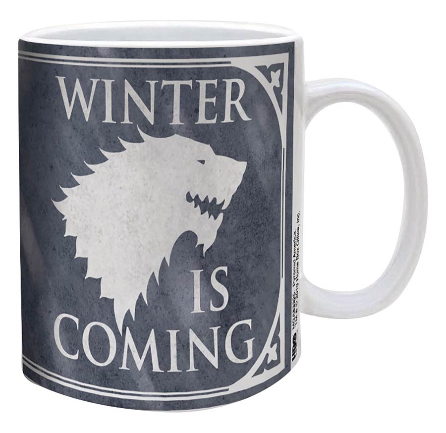 Game Of Thrones 11-Ounce Mug - Winter Is Coming