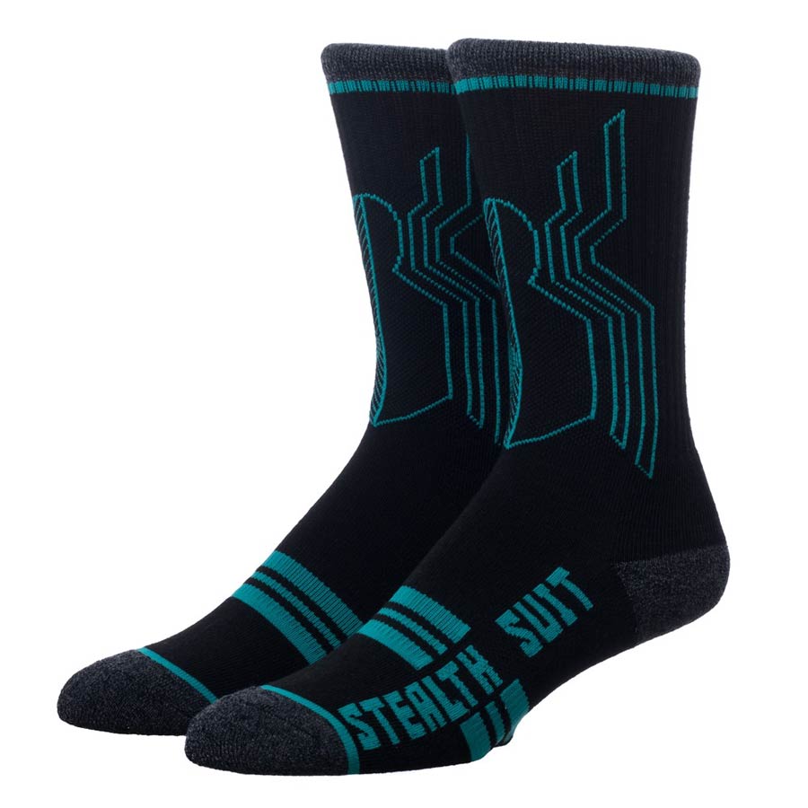 Spider-Man Stealth Suit Crew Sock