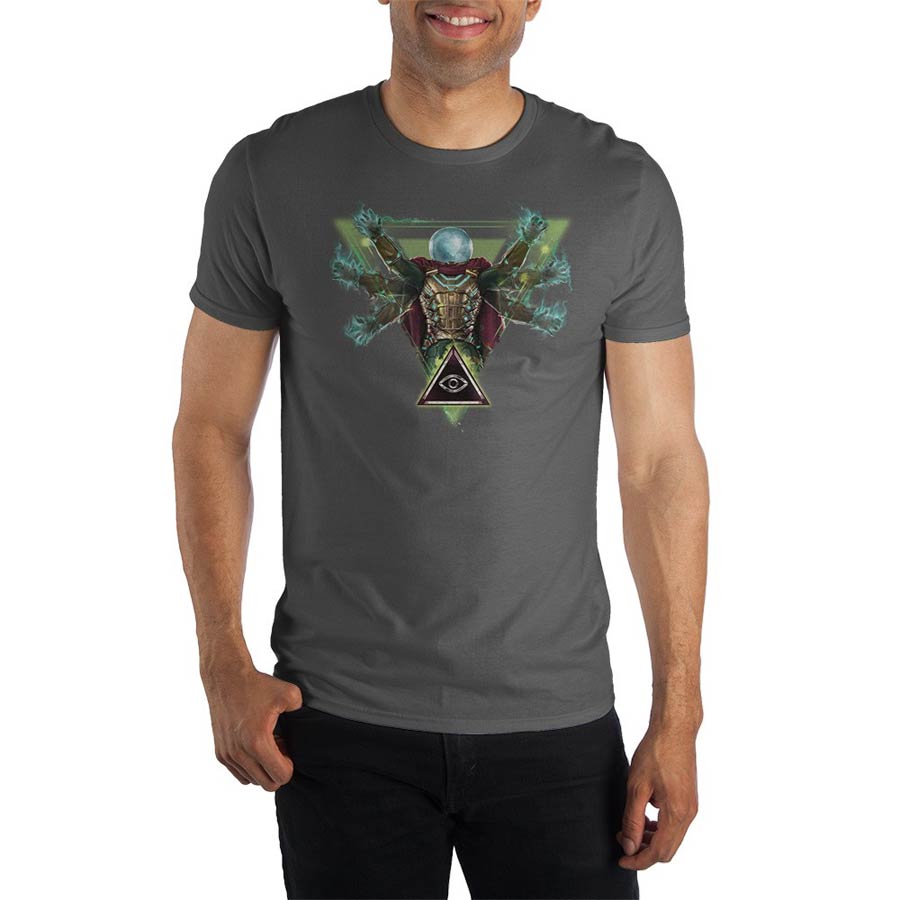 Spider-Man Far From Home Mysterio Grey T-Shirt Large