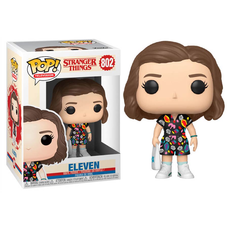 POP Television 802 Stranger Things Eleven In Mall Outfit Vinyl Figure