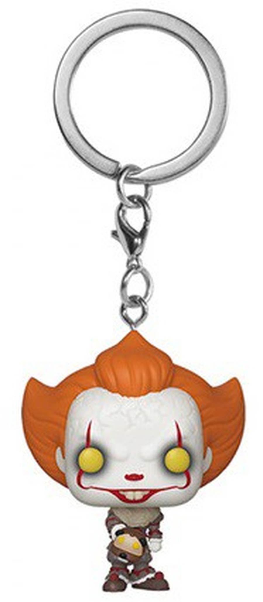 POP It Chapter 2 Pennywise With Beaver Hat Vinyl Pocket Keychain