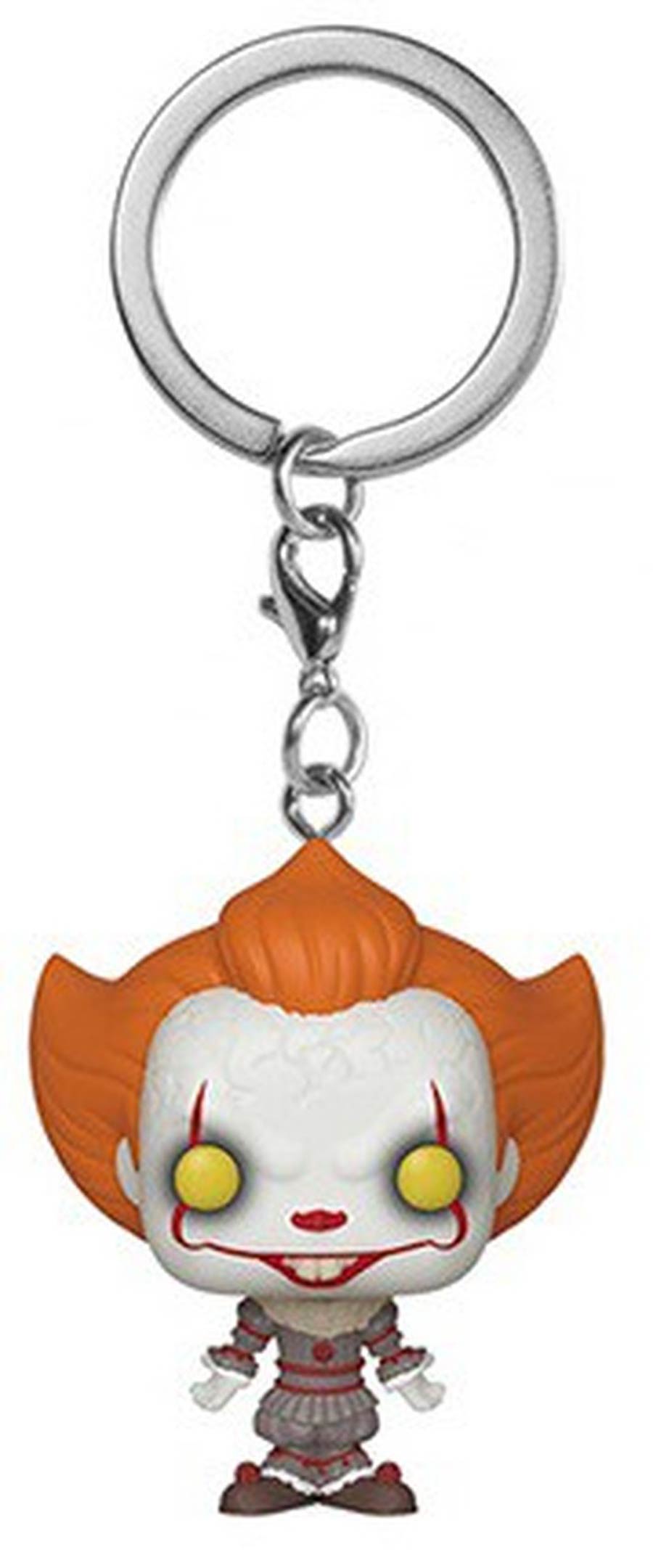 POP It Chapter 2 Pennywise With Open Arms Vinyl Pocket Keychain