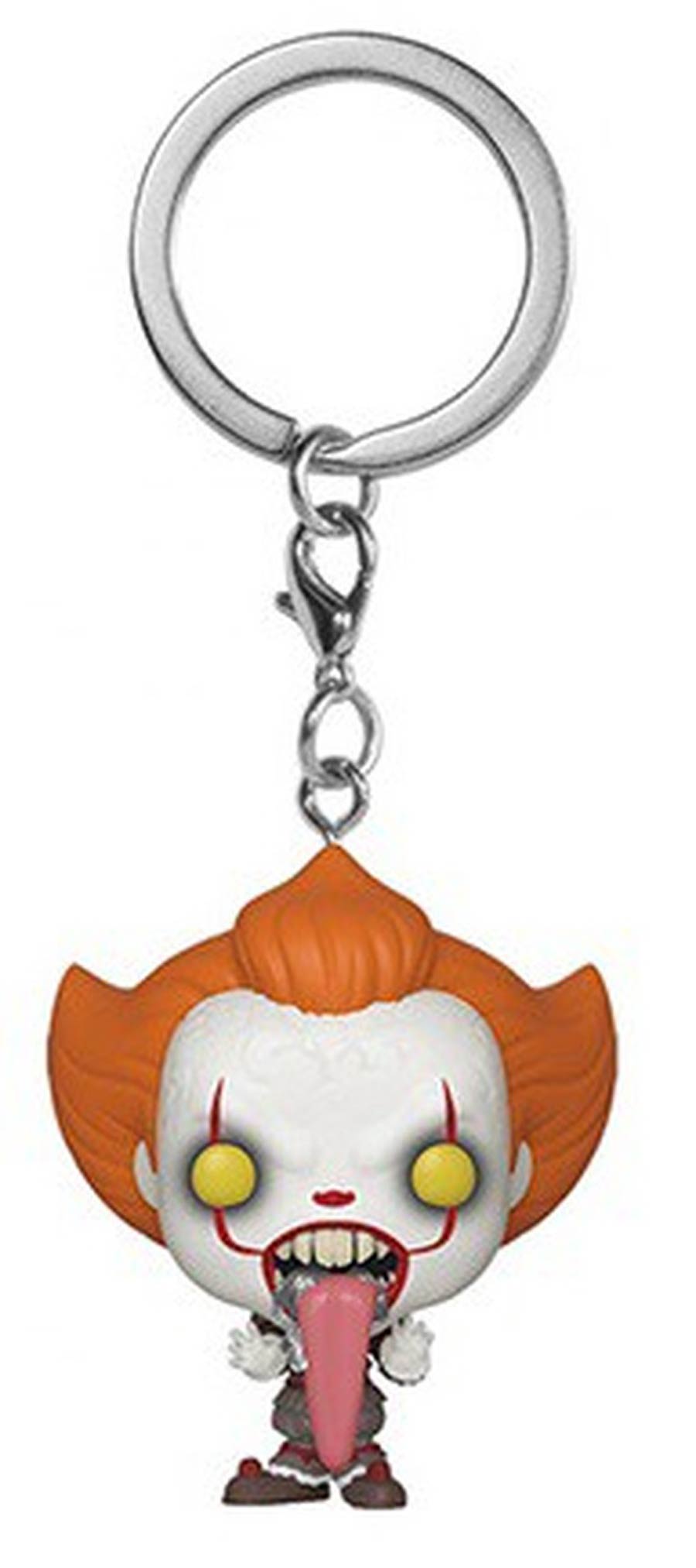 POP It Chapter 2 Pennywise With Dog Tongue Vinyl Pocket Keychain