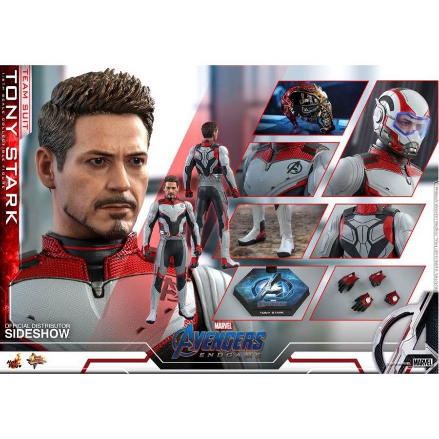 Avengers Endgame Tony Stark Quantum Realm Suit Sixth Scale Figure