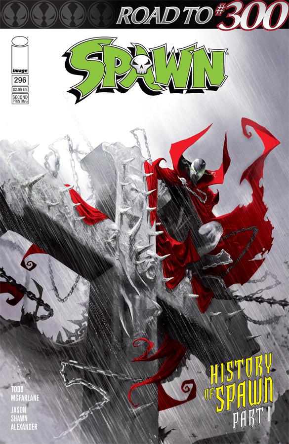 Spawn #296 Cover D 2nd Ptg Variant Francesco Mattina Cover