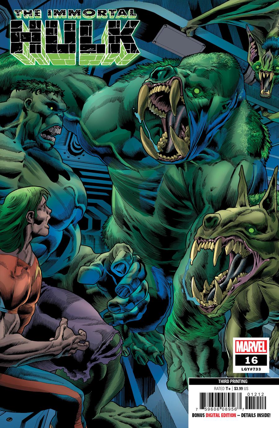 Immortal Hulk #16 Cover F 3rd Ptg Variant Joe Bennett Cover