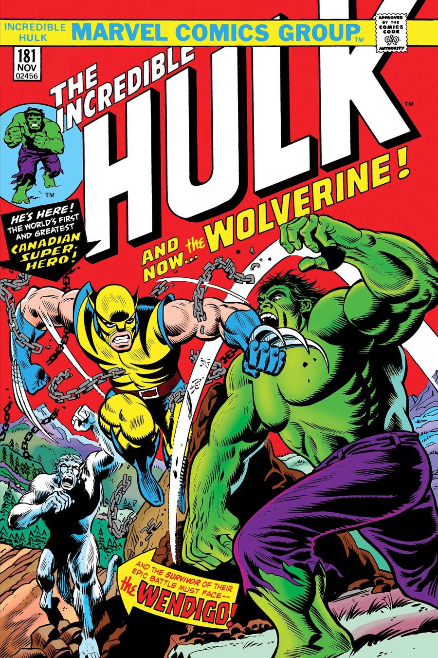 Incredible Hulk #181 Cover D Facsimile Edition New Ptg