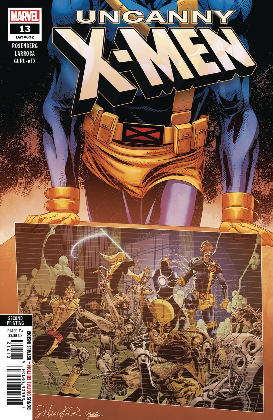 Uncanny X-Men Vol 5 #13 Cover E 2nd Ptg Variant Salvador Larroca Cover