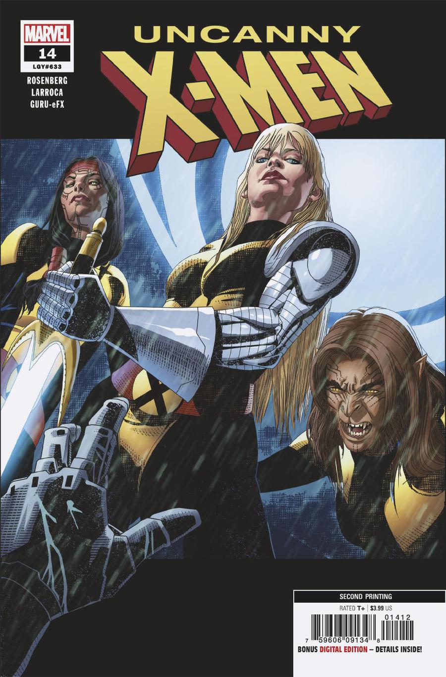 Uncanny X-Men Vol 5 #14 Cover D 2nd Ptg Variant Salvador Larroca Cover