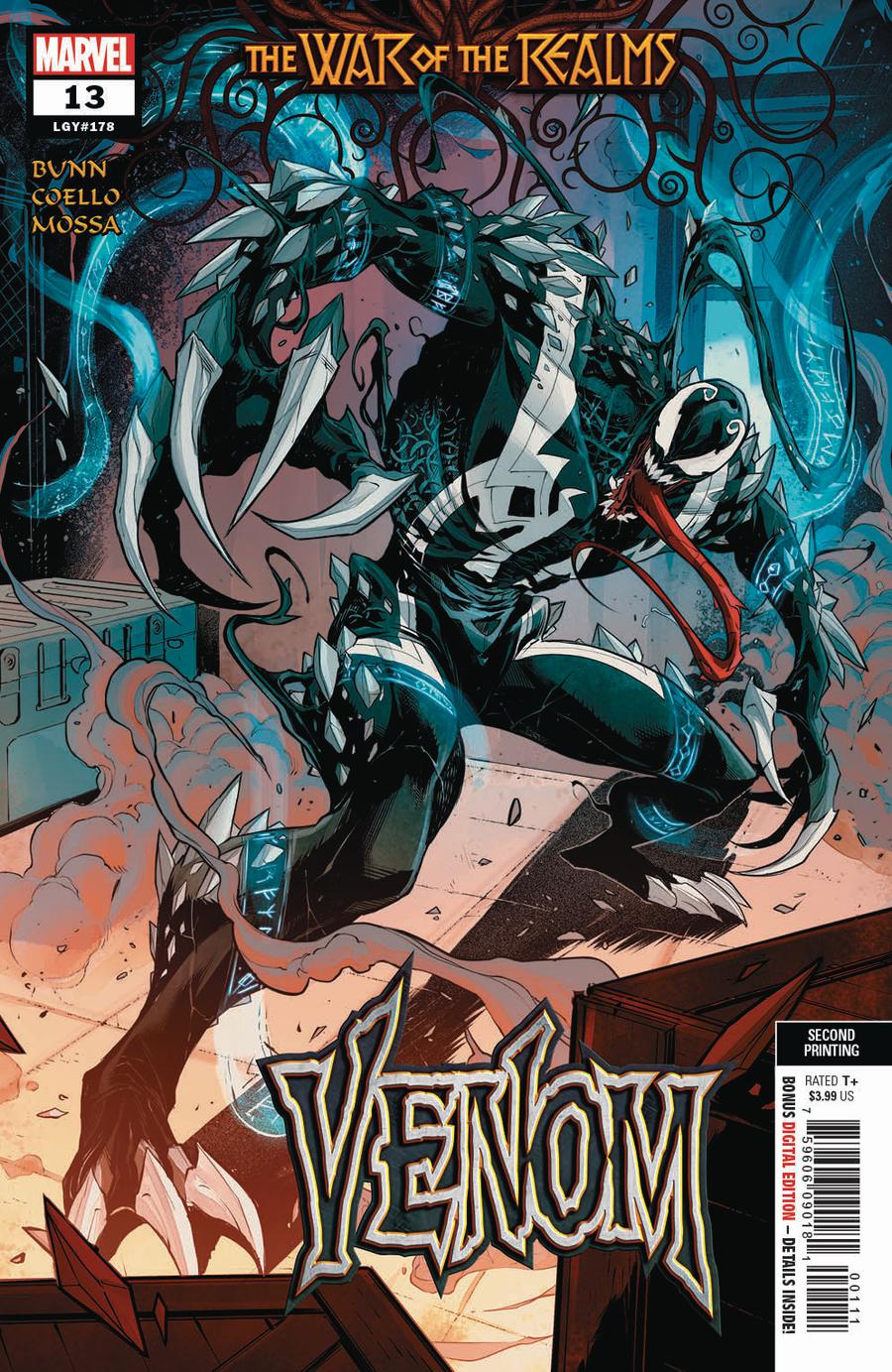 Venom Vol 4 #13 Cover C 2nd Ptg Variant Ivan Coello Cover