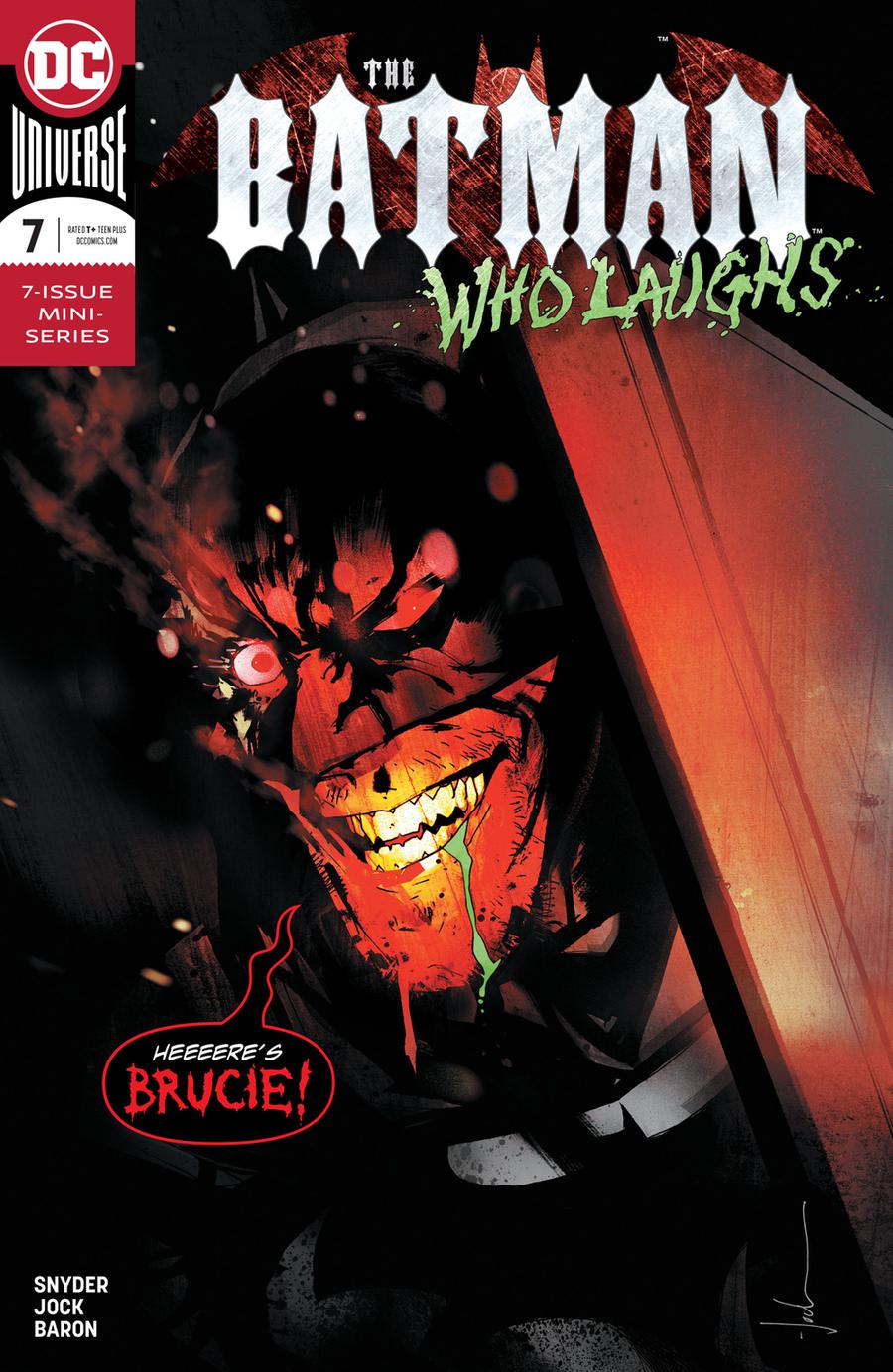 Batman Who Laughs #7 Cover A Regular Jock Cover