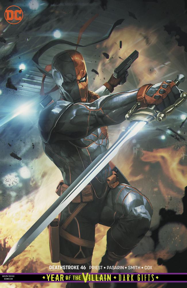 Deathstroke Vol 4 #46 Cover B Variant Skan Cover (Year Of The Villain Dark Gifts Tie-In)