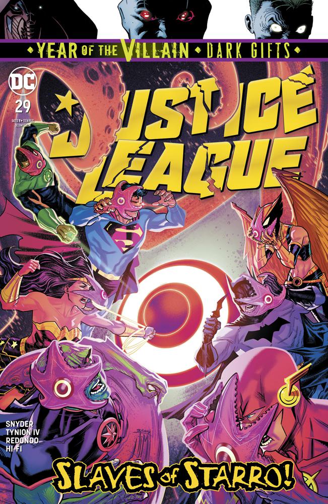 Justice League Vol 4 #29 Cover A Regular Francis Manapul Cover (Year Of The Villain Dark Gifts Tie-In)