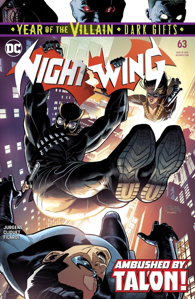 Nightwing Vol 4 #63 Cover A Regular Bruno Redondo Cover (Year Of The Villain Dark Gifts Tie-In)