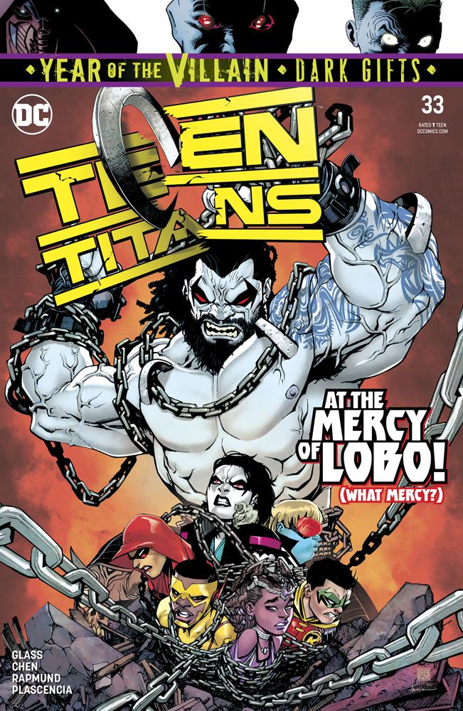 Teen Titans Vol 6 #33 Cover A Regular Bernard Chang Cover (Year Of The Villain Dark Gifts Tie-In)