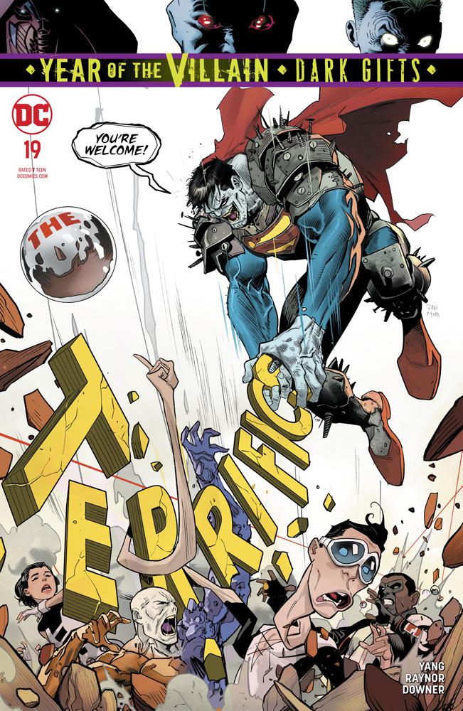 Terrifics #19 Cover A Regular Dan Mora Cover (Year Of The Villain Dark Gifts Tie-In)