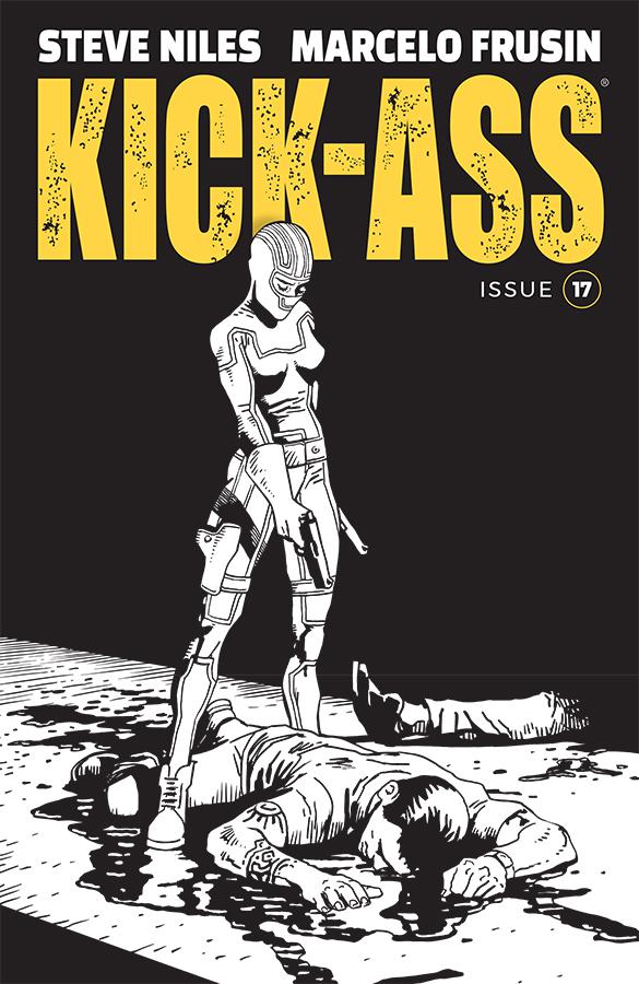 Kick-Ass Vol 4 #17 Cover B Variant Marcelo Frusin Sketch Cover