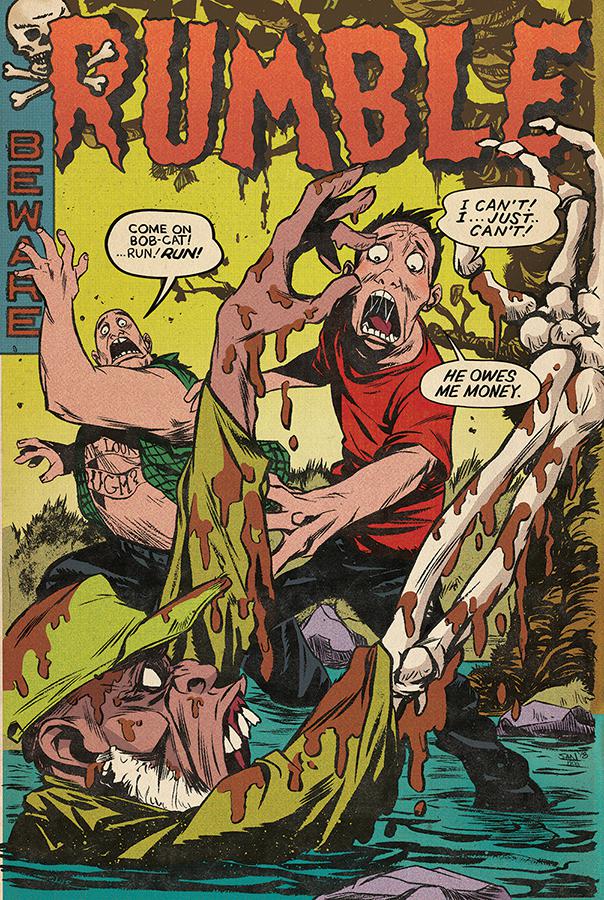 Rumble Vol 2 #15 Cover B Variant Sanford Greene & Rico Renzi Cover