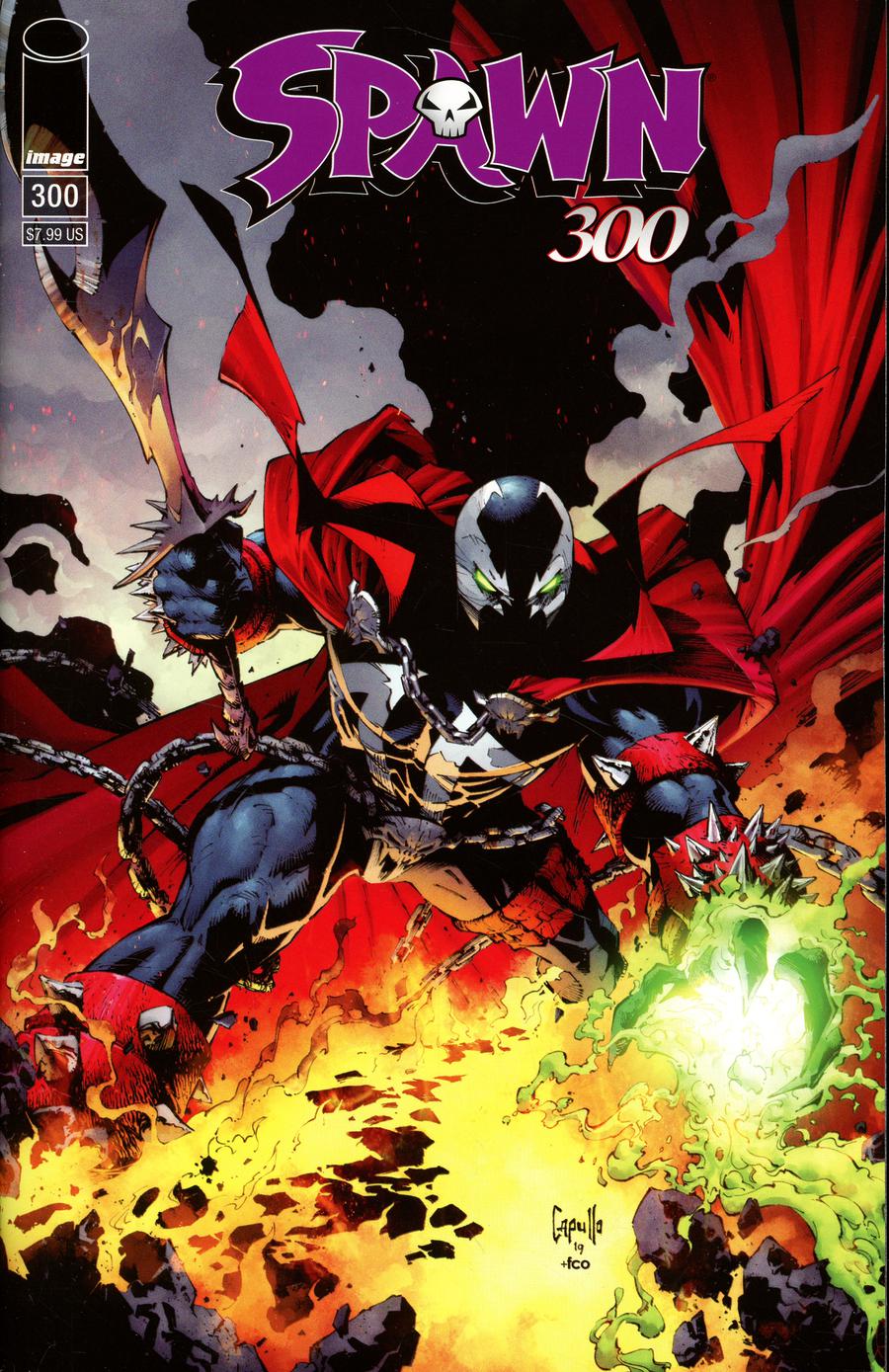 Spawn #300 Cover C Variant Greg Capullo Cover