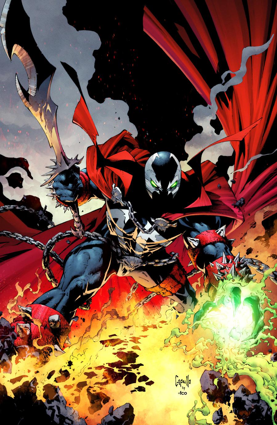 Spawn #300 Cover D Variant Greg Capullo Virgin Cover