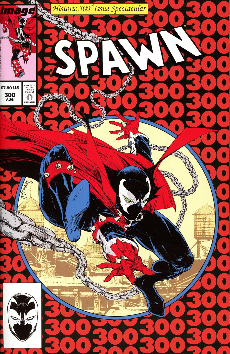 Spawn #300 Cover J Variant Todd McFarlane 300 Parody Cover