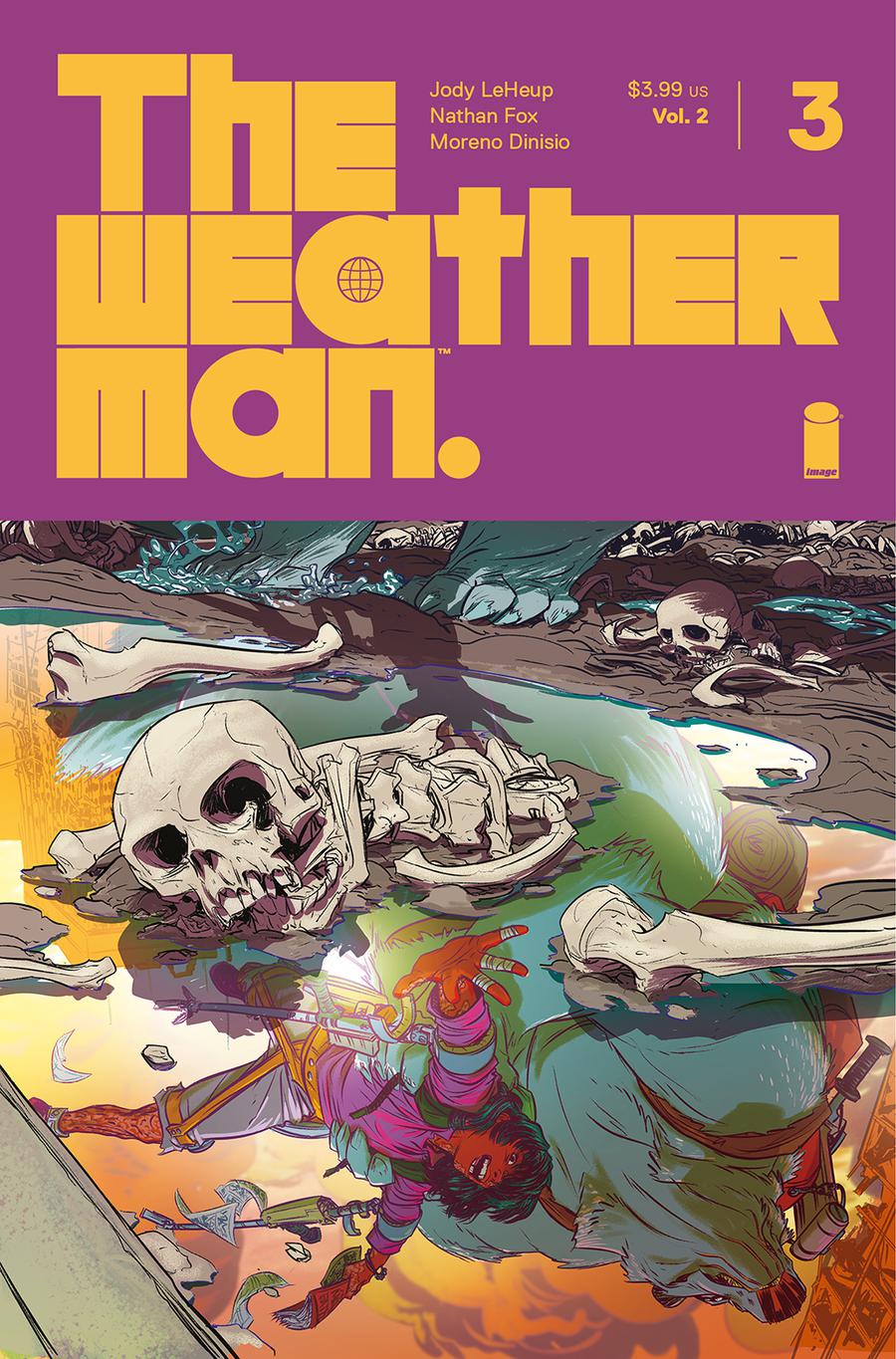 Weatherman Vol 2 #3 Cover A Regular Nathan Fox Cover