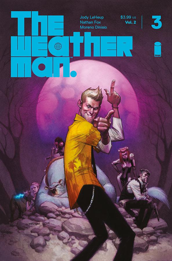 Weatherman Vol 2 #3 Cover B Variant Andrew Robinson Cover