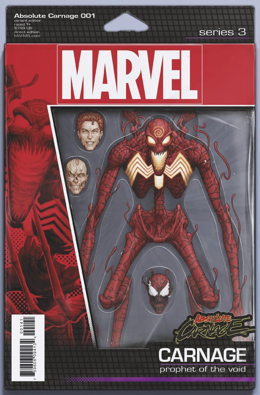 Absolute Carnage #1 Cover C Variant John Tyler Christopher Action Figure Cover