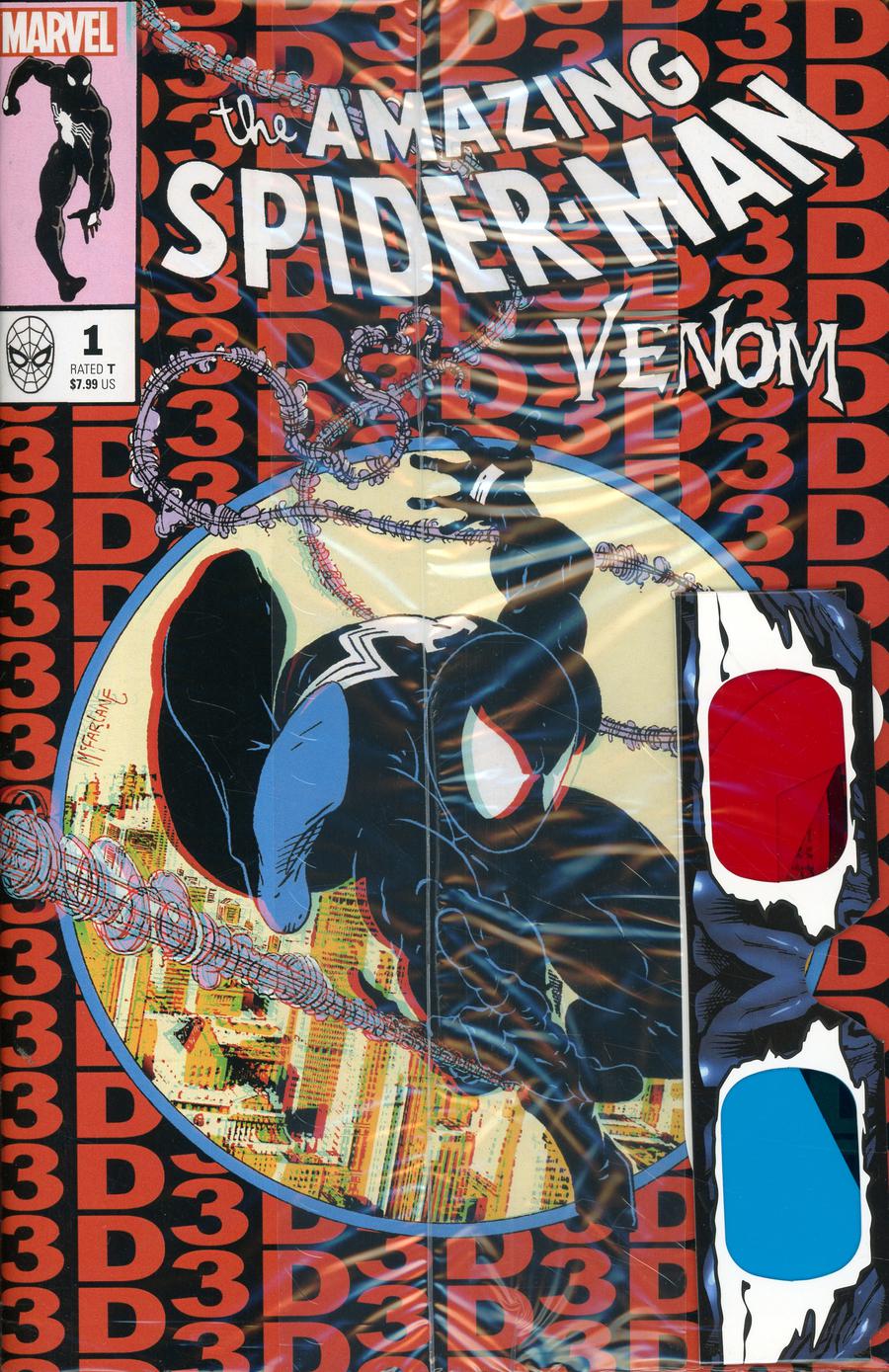 Amazing Spider-Man Venom 3D #1 Cover A With Polybag
