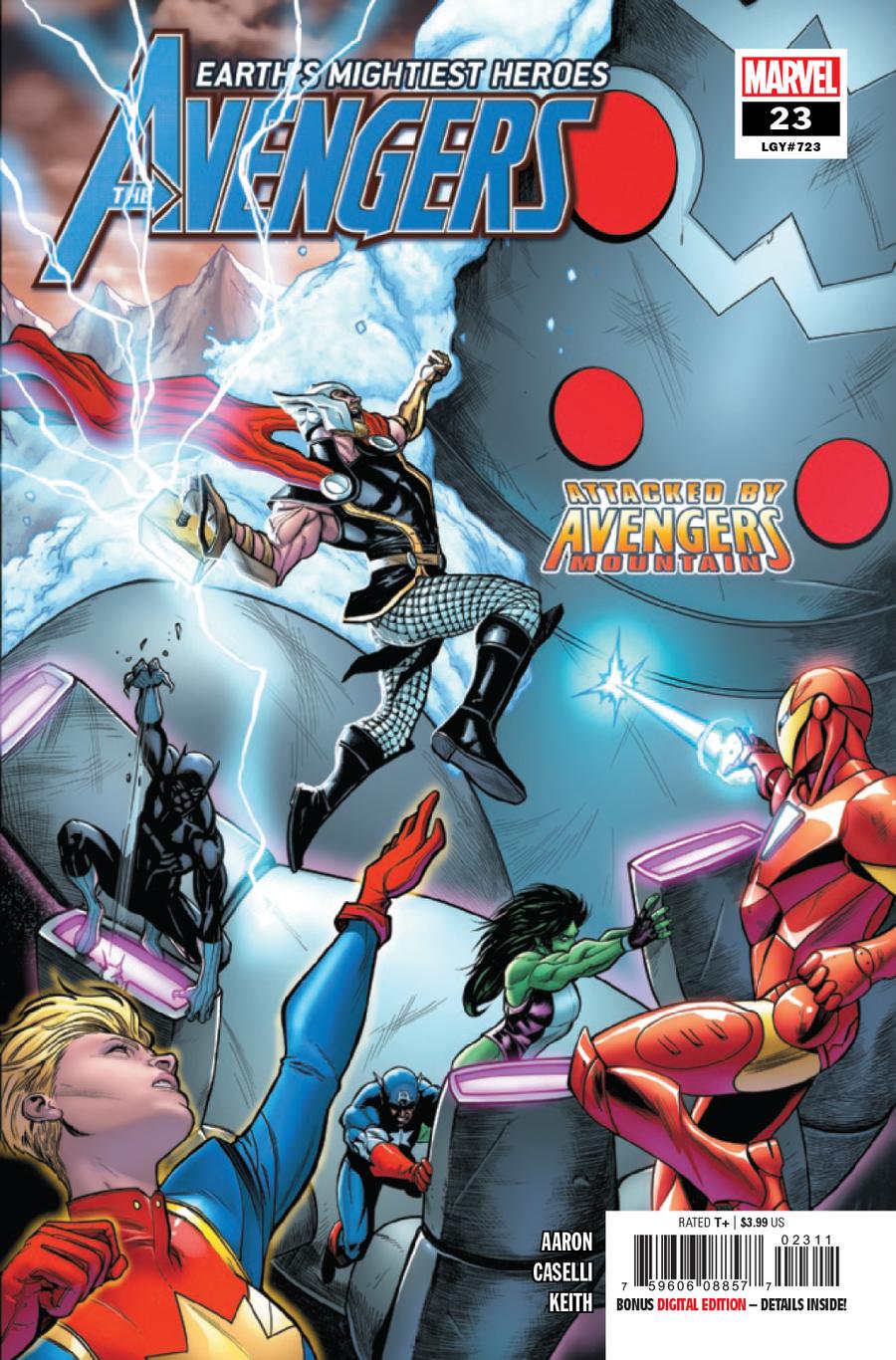 Avengers Vol 7 #23 Cover A Regular Stefano Caselli Cover