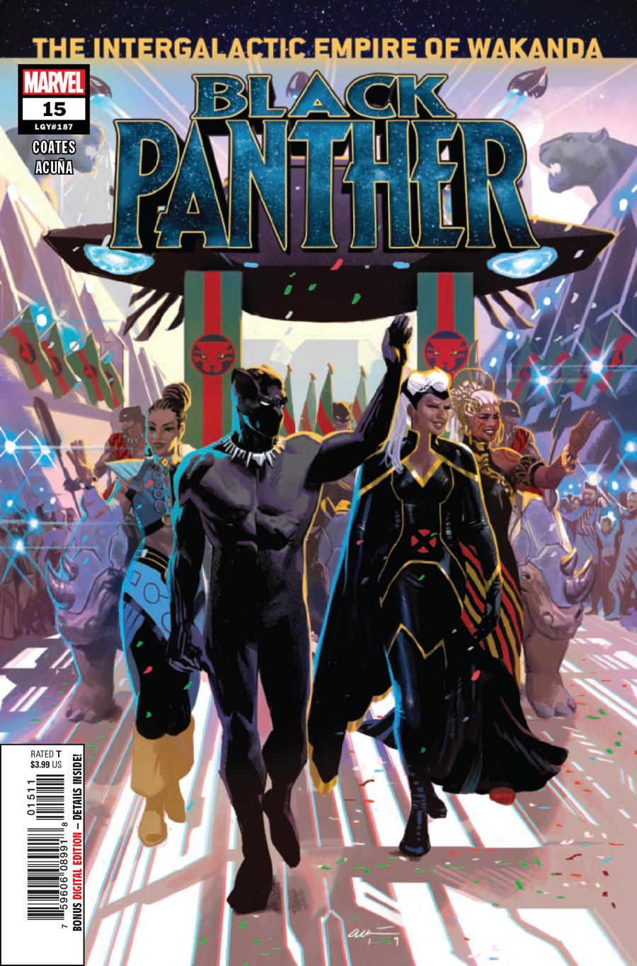 Black Panther Vol 7 #15 Cover A Regular Daniel Acuna Cover