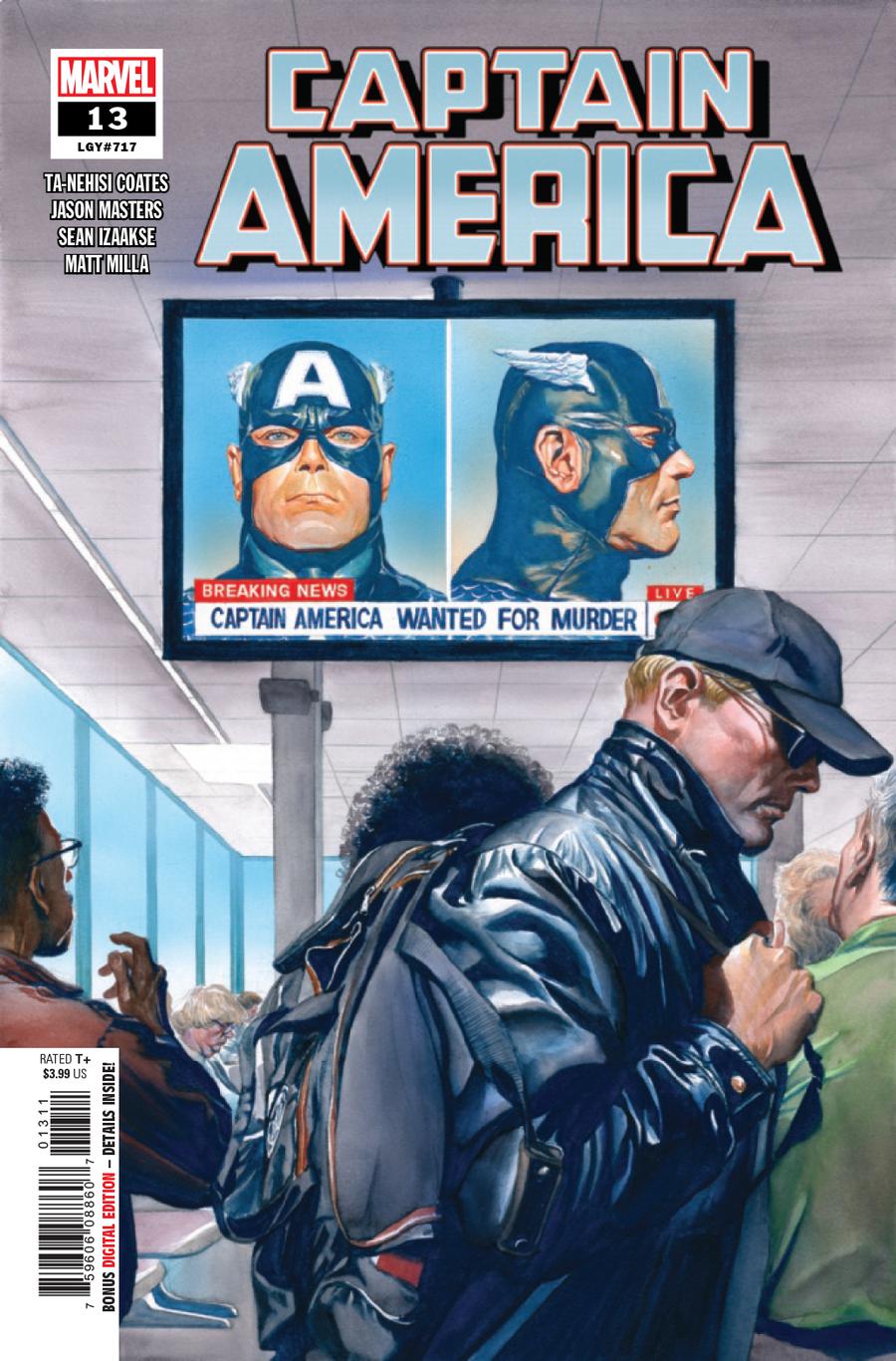 Captain America Vol 9 #13 Cover A Regular Alex Ross Cover