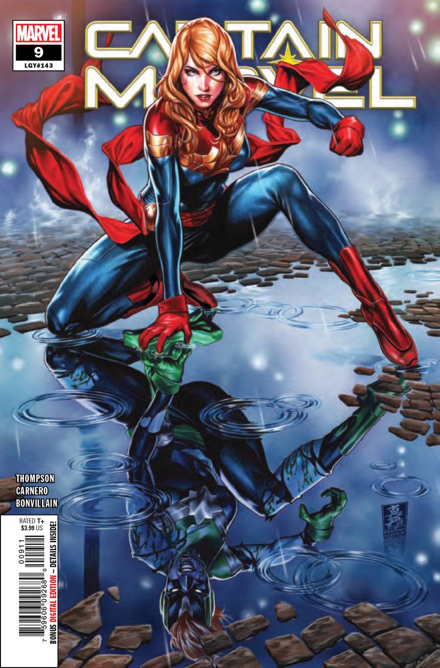 Captain Marvel Vol 9 #9 Cover A 1st Ptg Regular Mark Brooks Cover