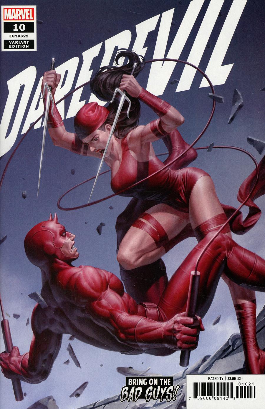 Daredevil Vol 6 #10 Cover B Variant Jung-Geun Yoon Bring On The Bad Guys Cover