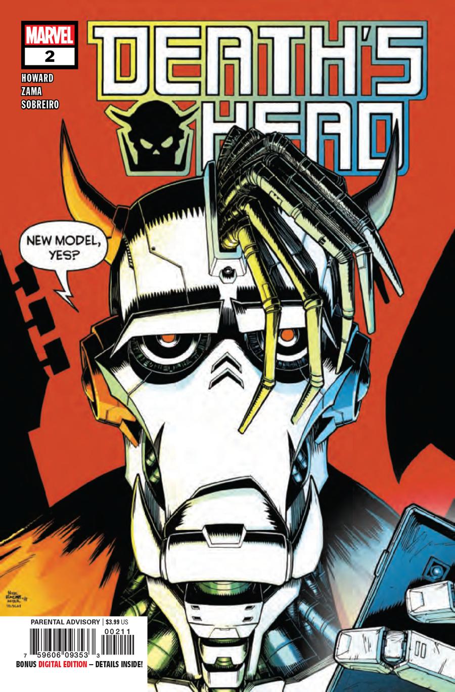 Deaths Head Vol 2 #2 Cover A Regular Nick Roche Cover