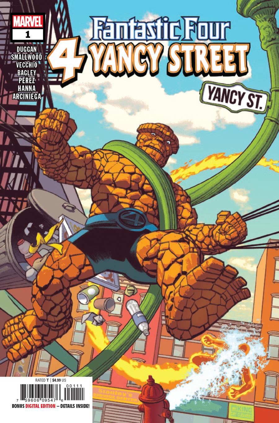 Fantastic Four 4 Yancy Street #1 Cover A Regular Greg Smallwood Cover