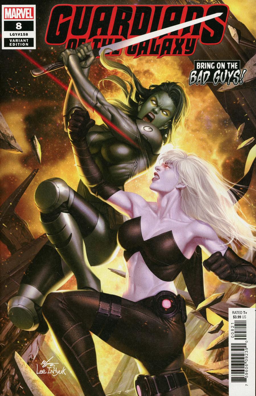 Guardians Of The Galaxy Vol 5 #8 Cover B Variant InHyuk Lee Bring On The Bad Guys Cover