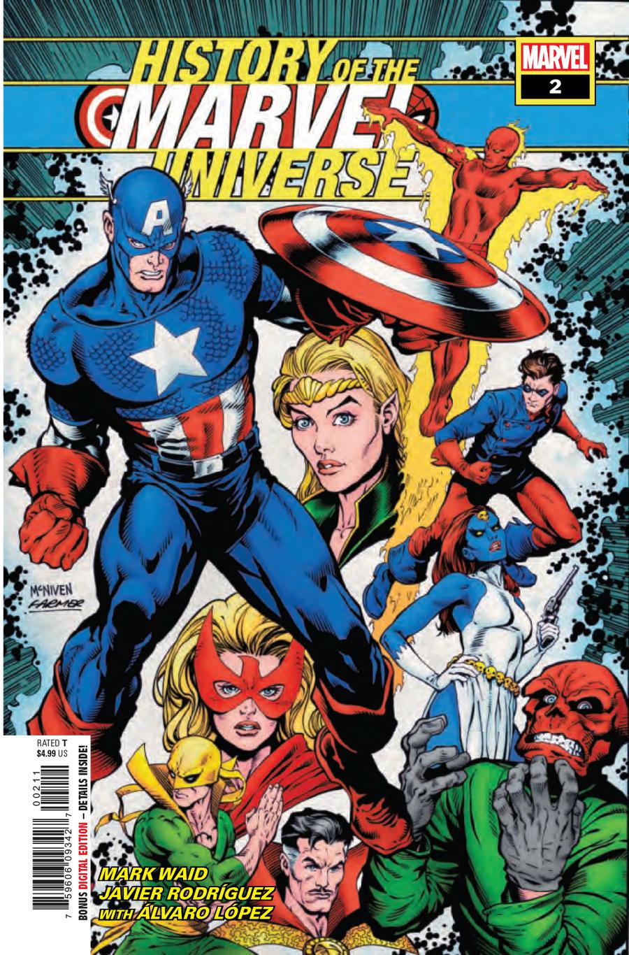 History Of The Marvel Universe #2 Cover A Regular Steve McNiven Cover