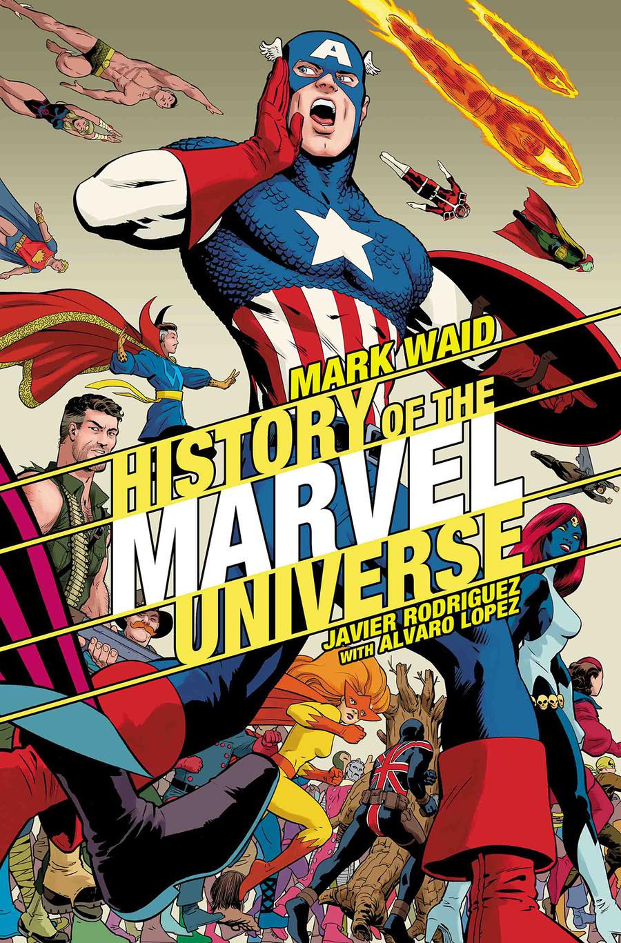 History Of The Marvel Universe #2 Cover B Variant Javier Rodriguez Cover