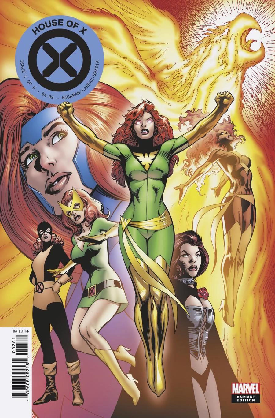 House Of X #2 Cover E Variant Alan Davis Character Decades Cover