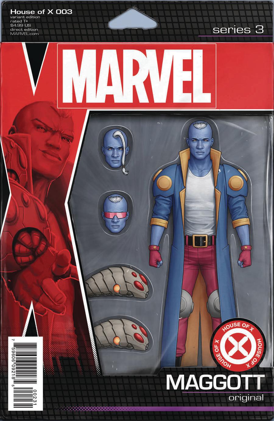 House Of X #3 Cover B Variant John Tyler Christopher Action Figure Cover